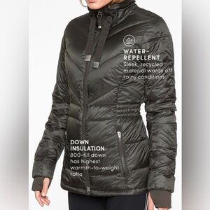 Athleta Women's Banner Peak Black Puffer Jacket